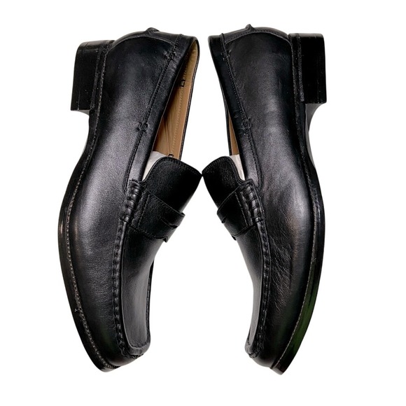 Abeo Other - Abeo B.I.O. Mens 11.5 Black Leather Slip On Penny Loafers 5271